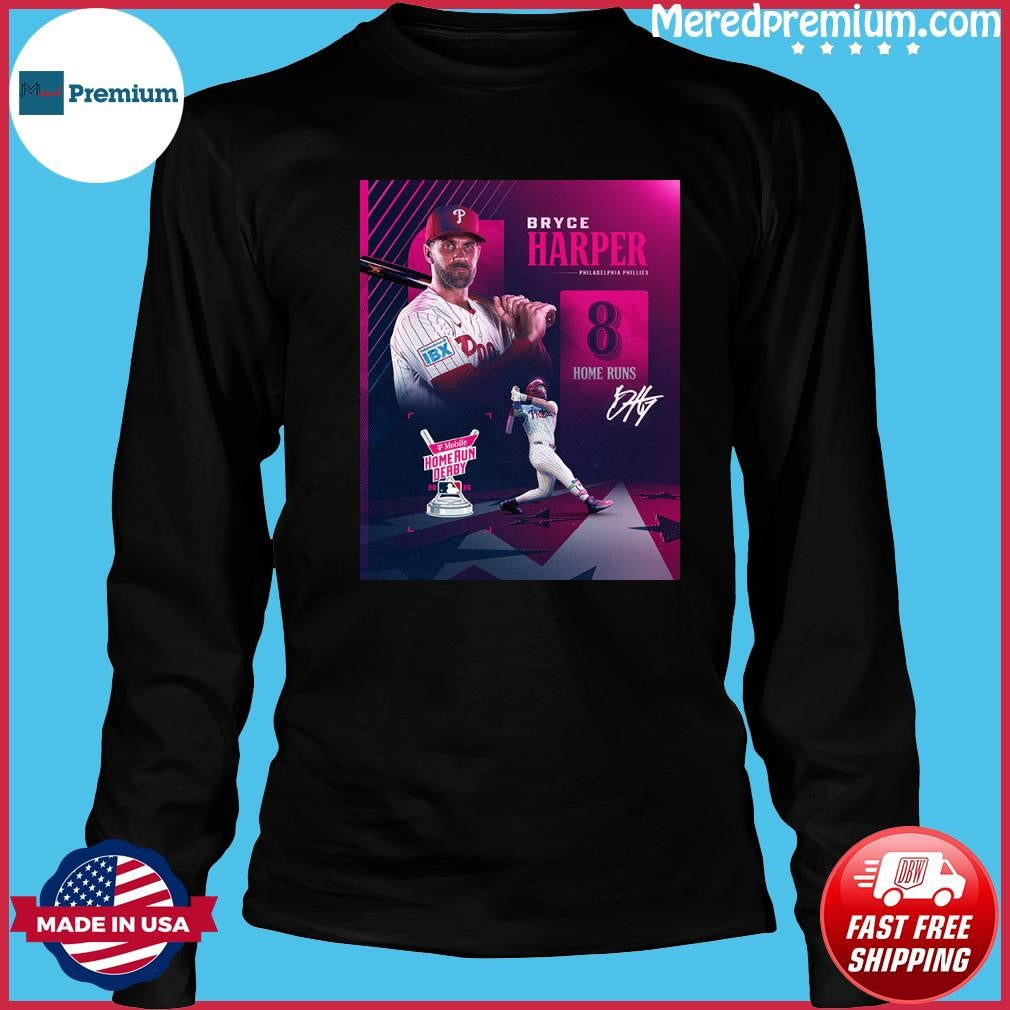 Bryce Harper Phillies 8hrs Home Run Derby 2026 Shirt