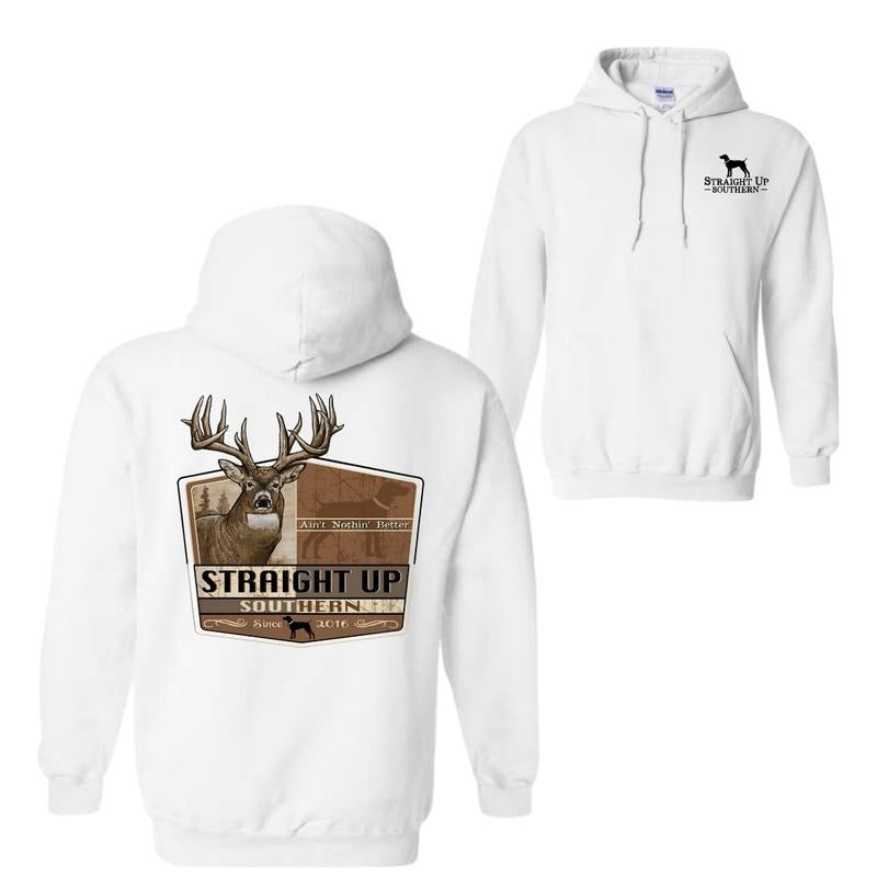 Buck Nothing Better, Trophy Buck Hunting Hoodie Sweatshirt T-Shirt, For Men, For Women, Trendy Shirt | HypeDripTees.com