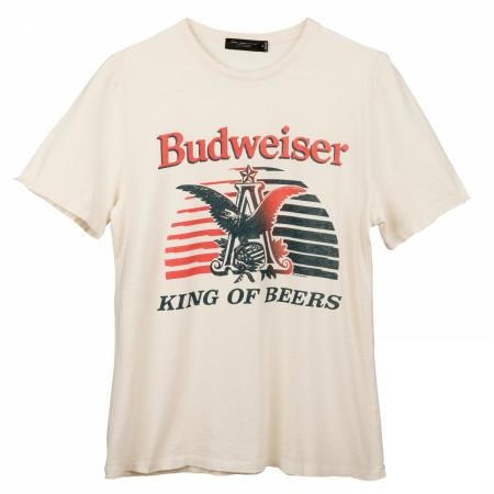 Budweiser Lager Beer Vintage Logo T-Shirt by Junk Food Hoodie, Sweatshirt | HypeDripTees.com