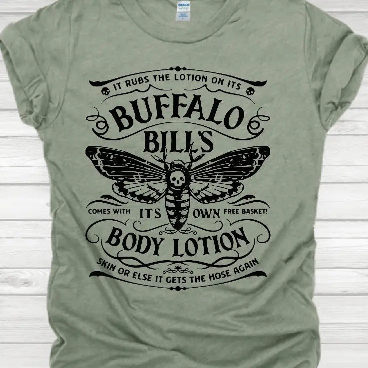 Buffalo Bill Lotion  Soft Casual Lightweight T-shirt Hoodie, Sweatshirt | HypeDripTees.com