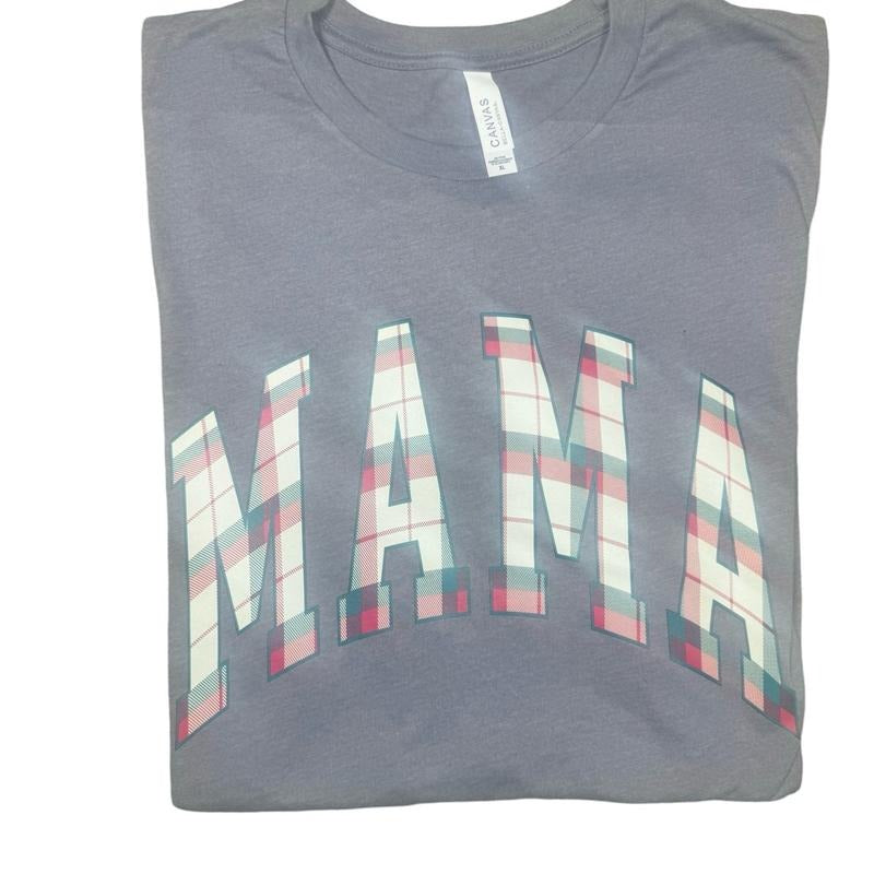 Buffalo Plaid Mama T-shirt Casual Womenswear Hoodie, Sweatshirt | HypeDripTees.com