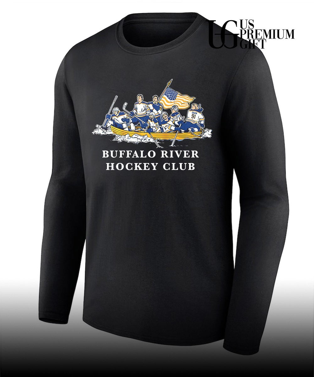 Buffalo Sabres NHL River Hockey crossing shirt