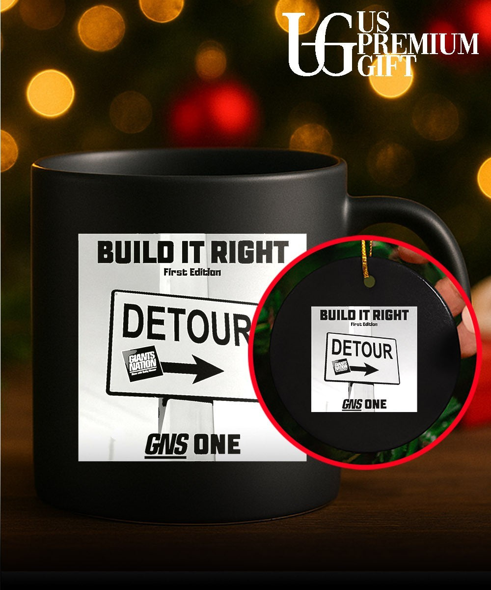 Build It Right Detrour Giants Nation shirt