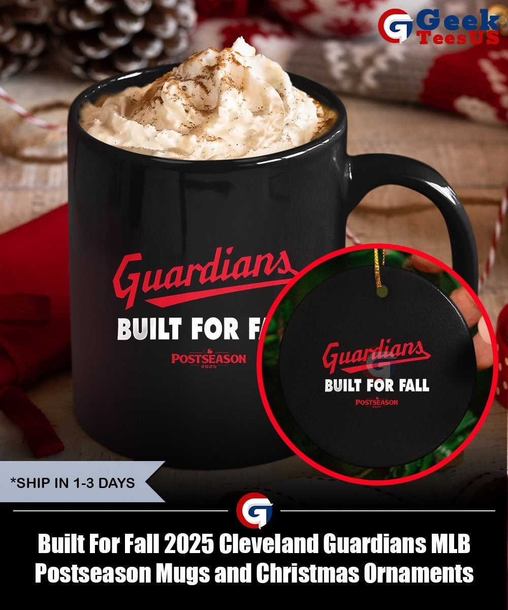 Built For Fall 2025 Cleveland Guardians MLB Postseason shirt