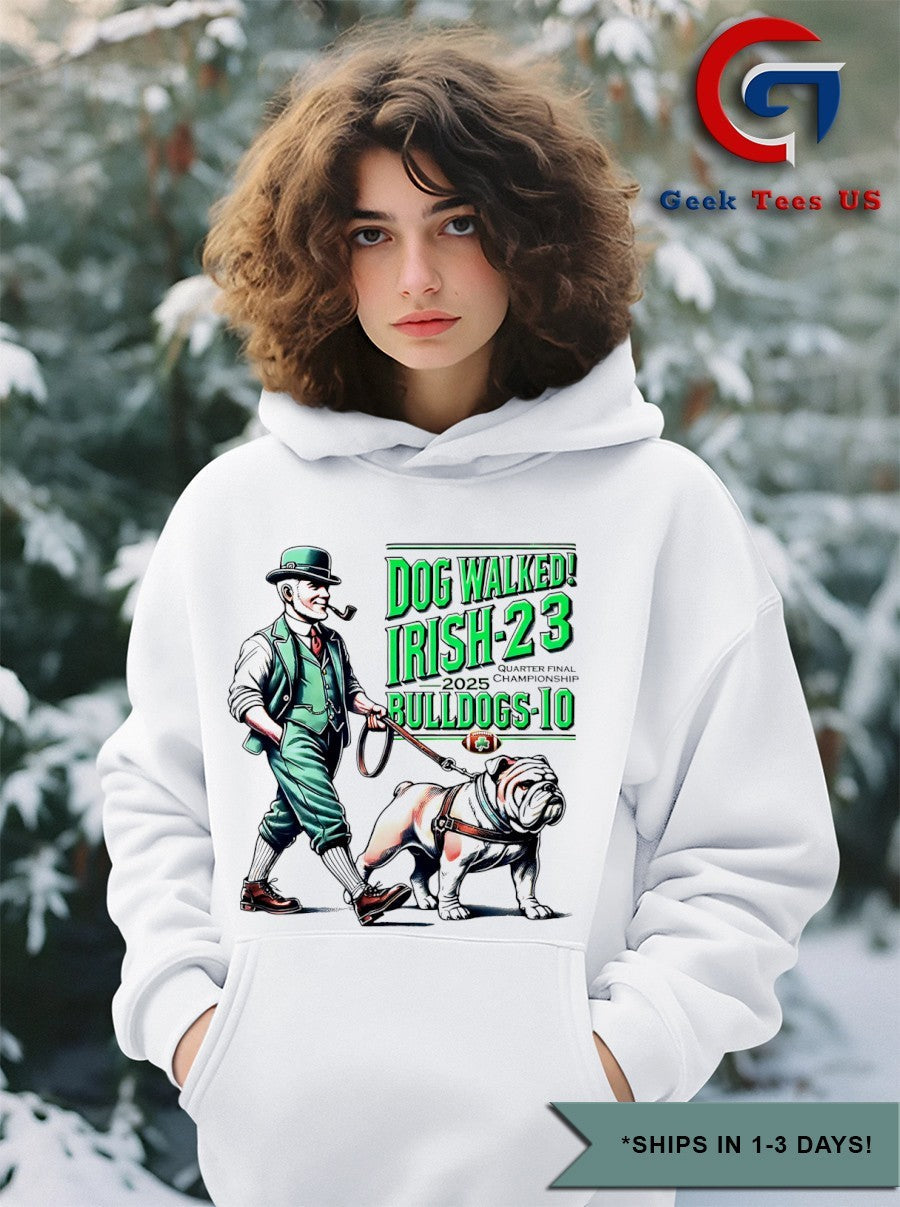 Bulldogs dog walked Irish-23 Quarter final Championship 2025 shirt