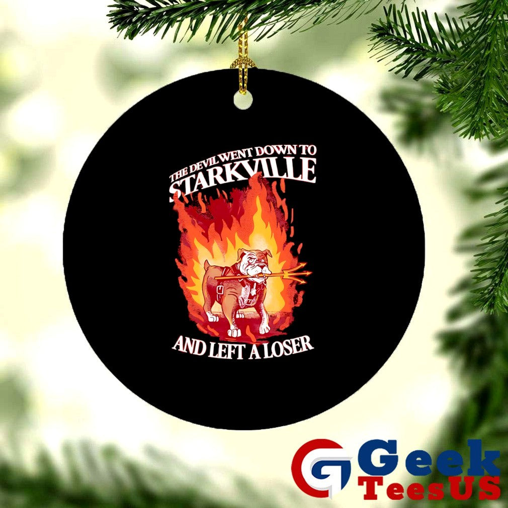 Bully The Devil went down to Starkville and left a loser Mississippi State Bulldogs shirt