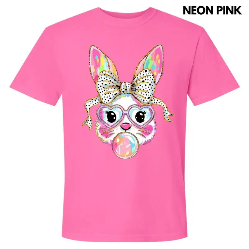 Bunny Coquette Brushstroke Comfort Colors T-Shirt Hoodie, Sweatshirt | HypeDripTees.com