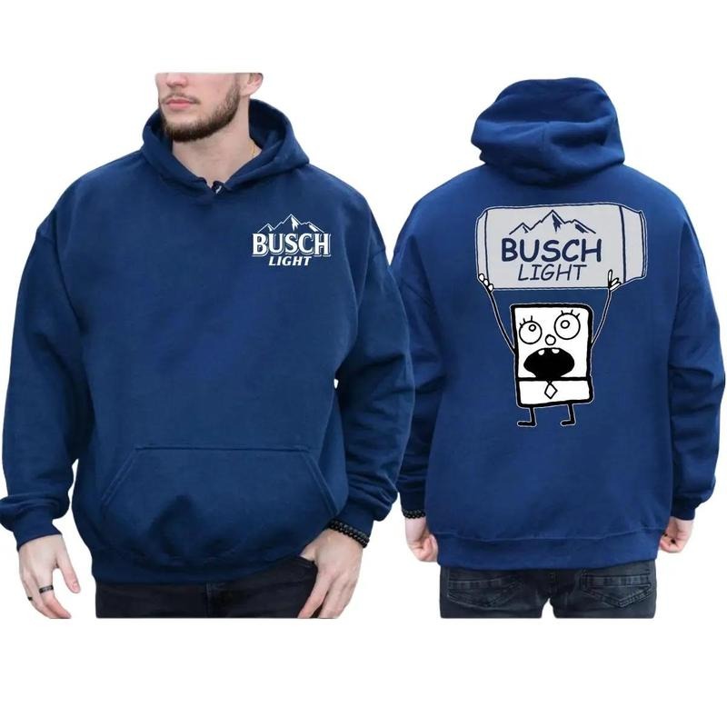 Busch Light Beer Doodlebob Hoodie , Busch Light Sweatshirt, Busch Light T-shirt ,Unisex | HypeDripTees.com