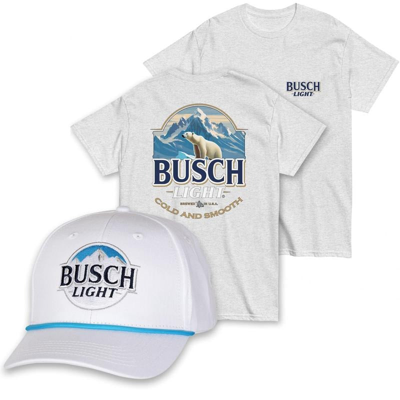 Busch Light Cold T-Shirt, Unisex Cotton shirt Hoodie, Sweatshirt | HypeDripTees.com