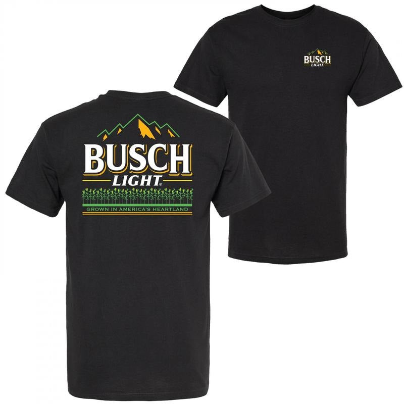 Busch Light Corn Field White Text Front And Back T-Shirt Hoodie, Sweatshirt | HypeDripTees.com