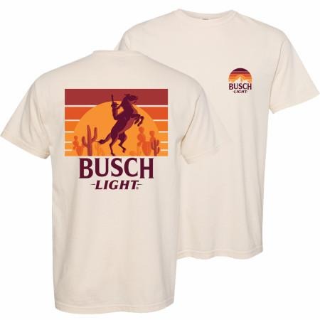 Busch Light Cowboy Sunset T-Shirt Hoodie, Sweatshirt | HypeDripTees.com