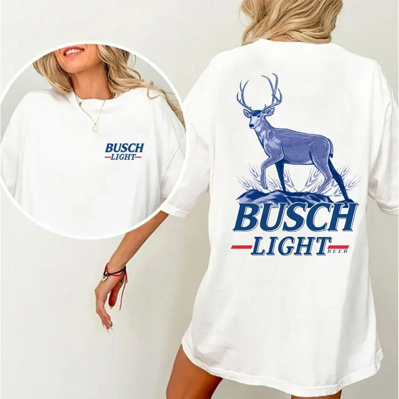 Busch Light Deer T-shirt Hoodie, Sweatshirt | HypeDripTees.com