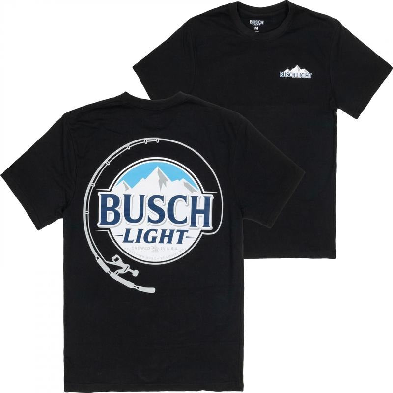 Busch Light Fishing Pole Front and Back Print T-Shirt Hoodie, Sweatshirt | HypeDripTees.com