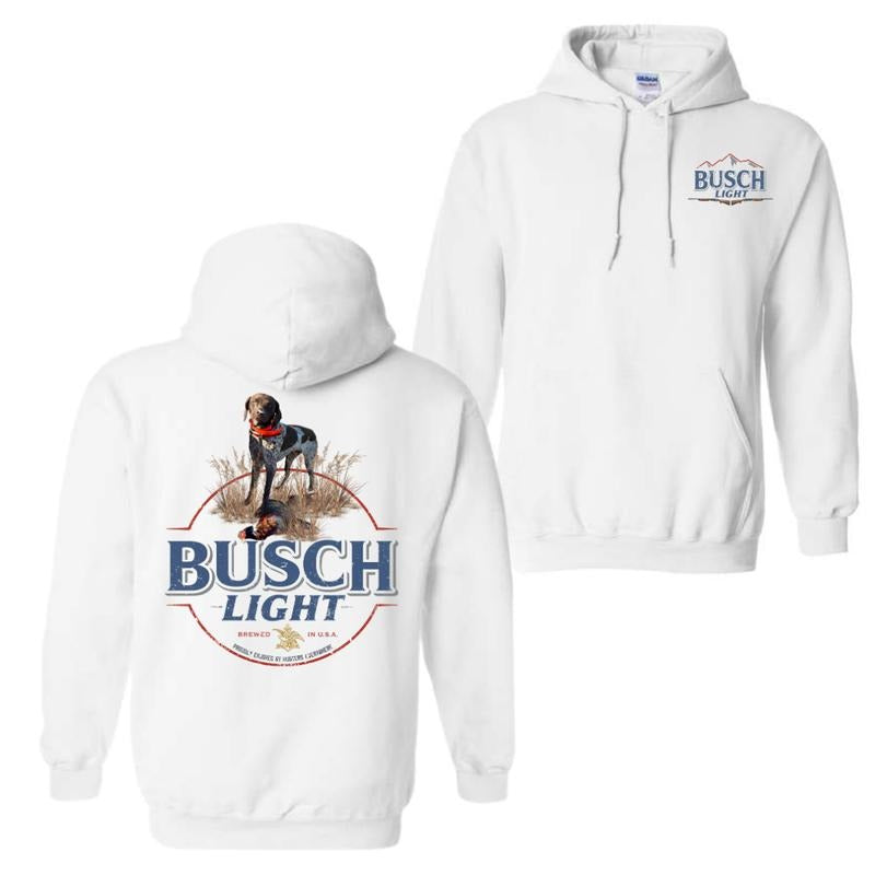 Busch Light Hunting 2 Sided Hoodie T-Shirt, Busch Light Hoodie For Men And Women, Trendy Hoodie Sweatshirt | HypeDripTees.com