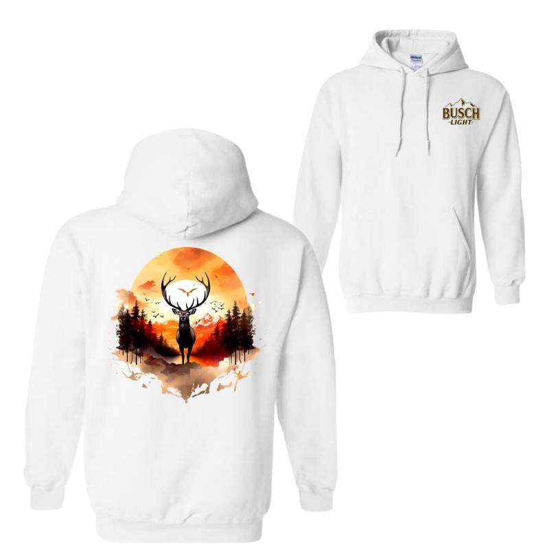 Busch Light Hunting Deer T-Shirt Sweatshirt Hoodie, Hunting Deer Shirt, Trendy Shirt | HypeDripTees.com