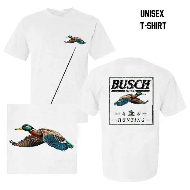 Busch Light Hunting Duck T-Shirt , For Him , For Her Hoodie, Sweatshirt | HypeDripTees.com