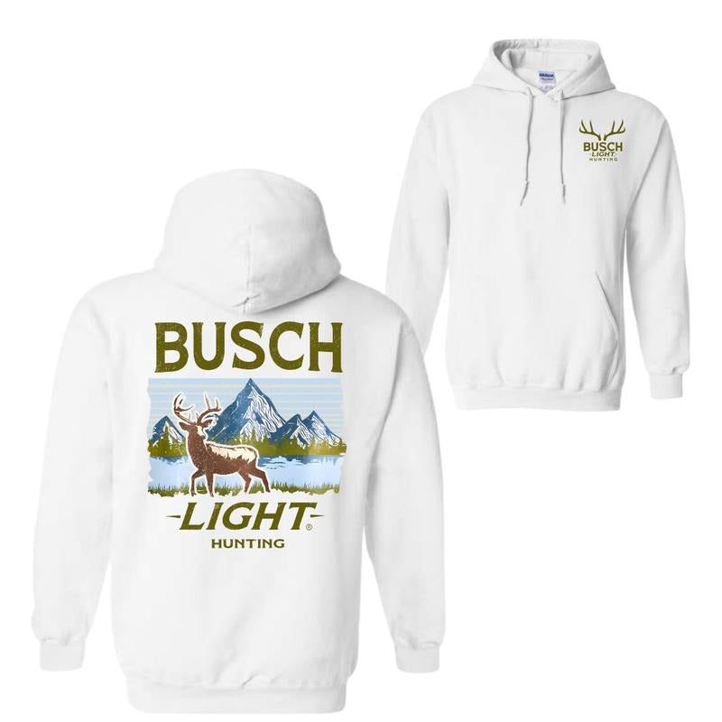 Busch Light Hunting Hoodie Sweatshirt T-Shirt, Unisex Shirt, For Men, For Women | HypeDripTees.com