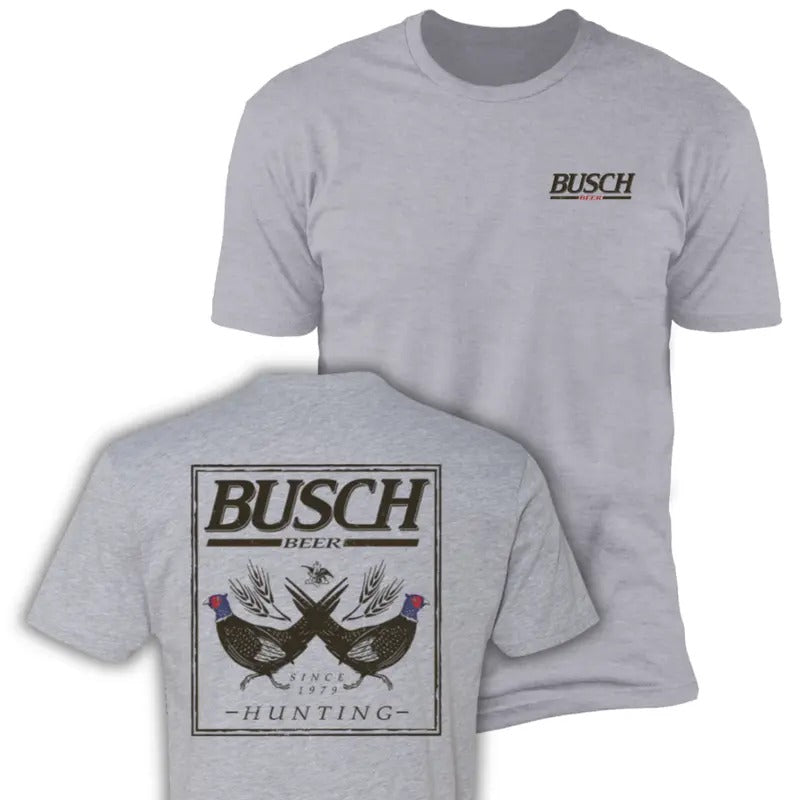 Busch Light Hunting Pheasant T-Shirt, Trending Both Sides Printed Unisex T-Shirt Casual Classic Hoodie, Sweatshirt