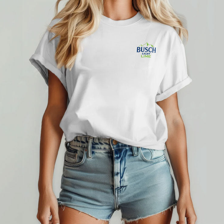 Busch Light Lime Beer T Shirt