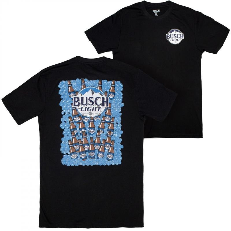 Busch Light On Ice Front and Back Print T-Shirt Hoodie, Sweatshirt | HypeDripTees.com