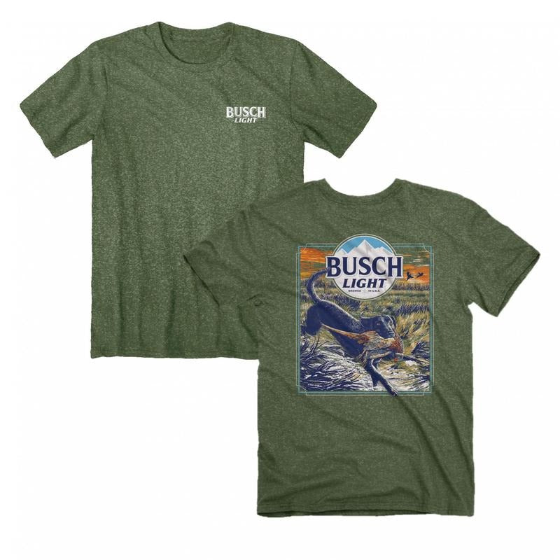 Busch Light Pheasant Hunt Front and Back T-Shirt Hoodie, Sweatshirt | HypeDripTees.com