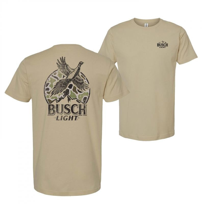 Busch Light Pheasant Hunting Camo Logo T-Shirt Hoodie, Sweatshirt | HypeDripTees.com