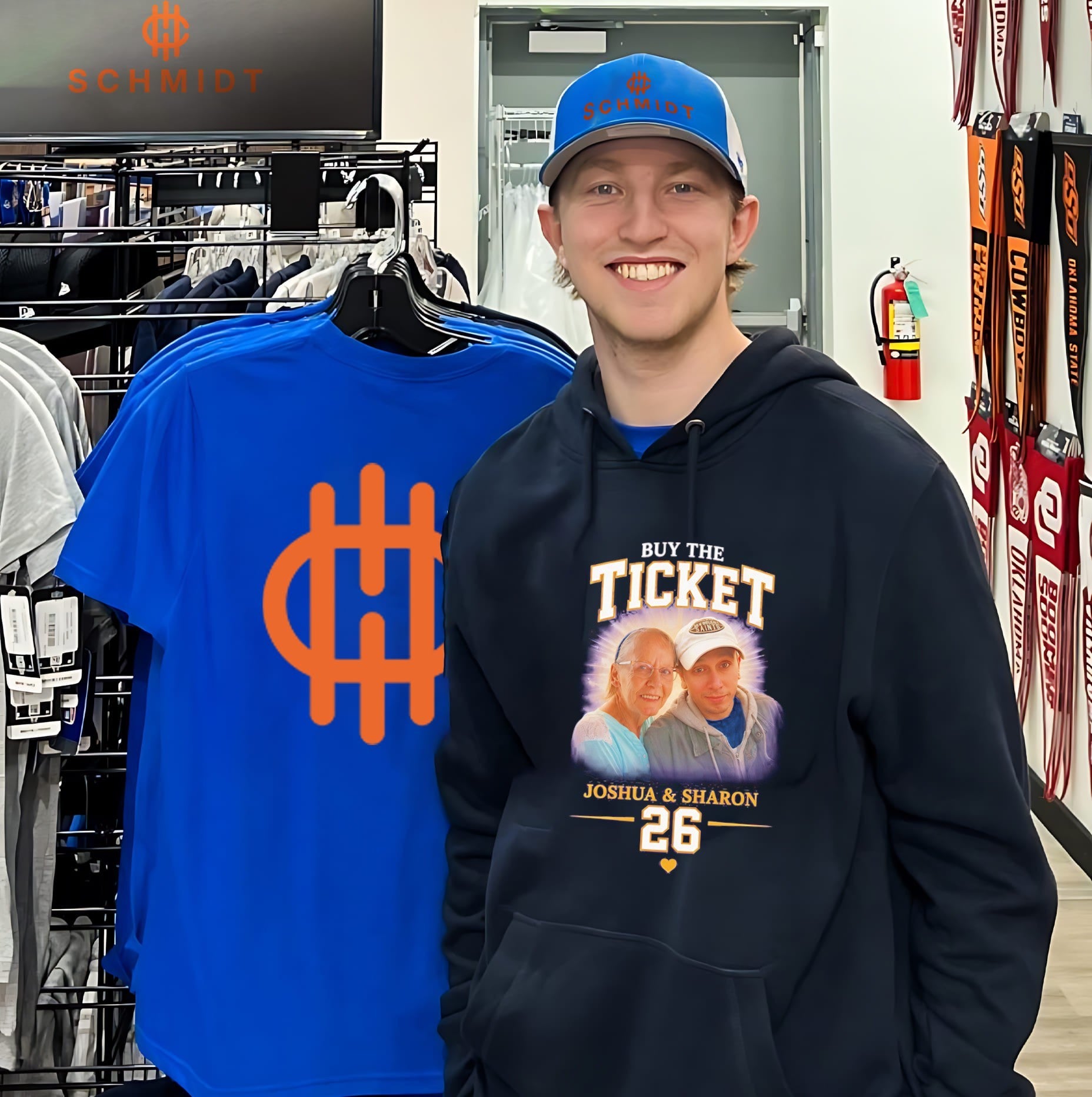 Buy the Ticket Joshua and Sharon 26 personalized shirt