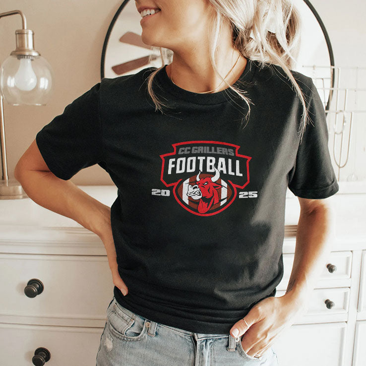 CC Grillers Football 2025 T Shirt