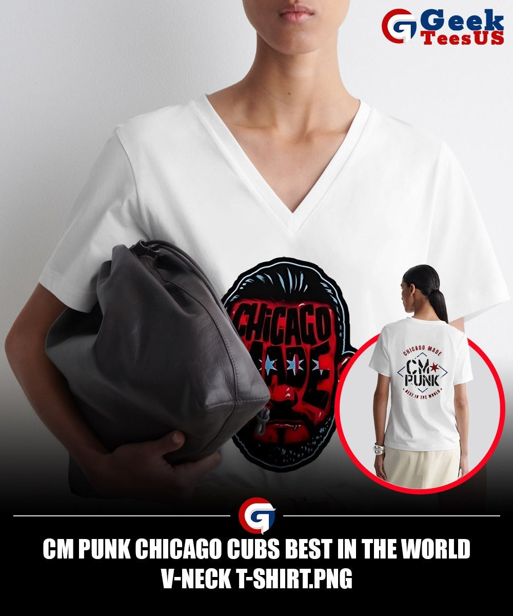 CM Punk Chicago Cubs Best in the World shirt