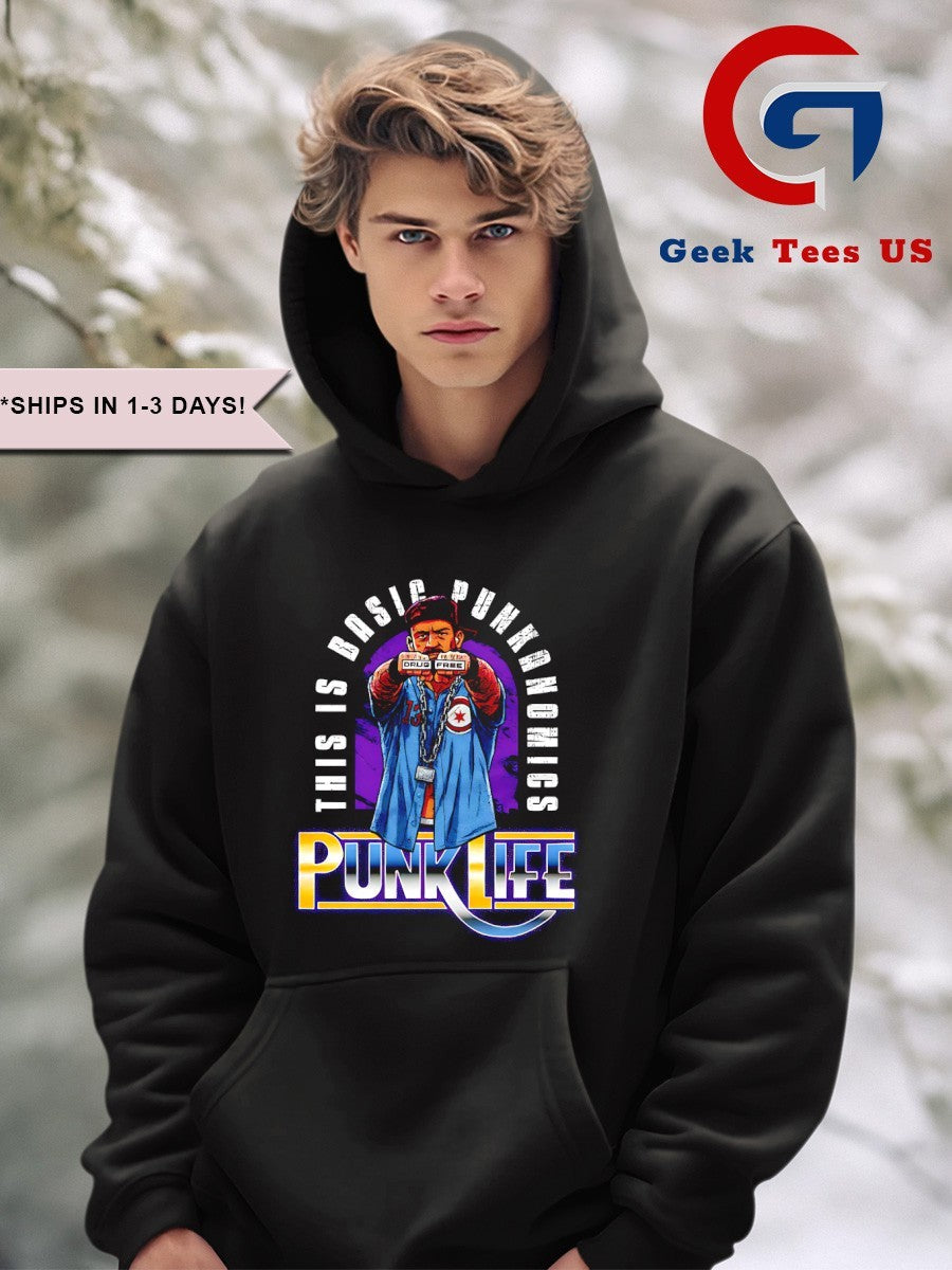CM Punk Punk Life this basic Punkanomics shirt