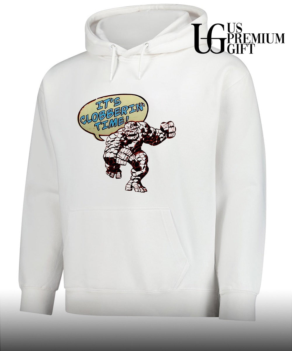 CM Punk wearing it’s clobberin time shirt