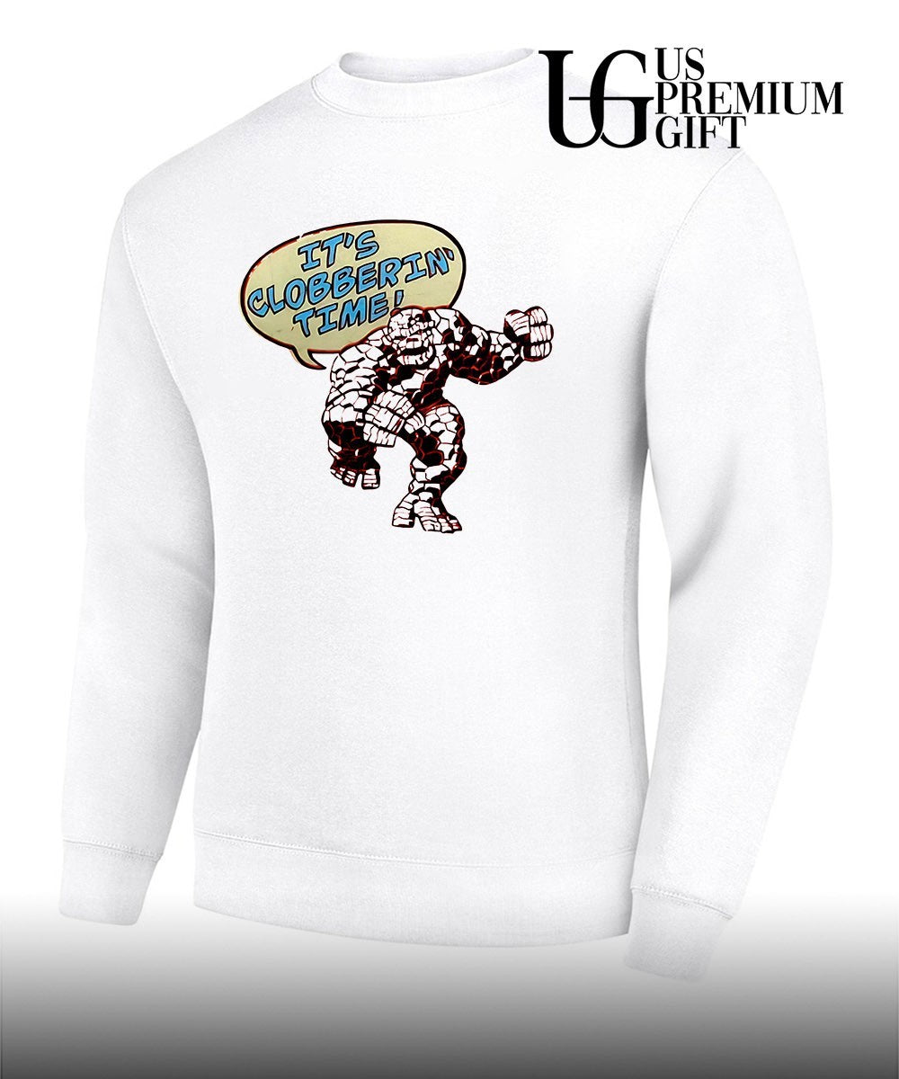 CM Punk wearing it’s clobberin time shirt