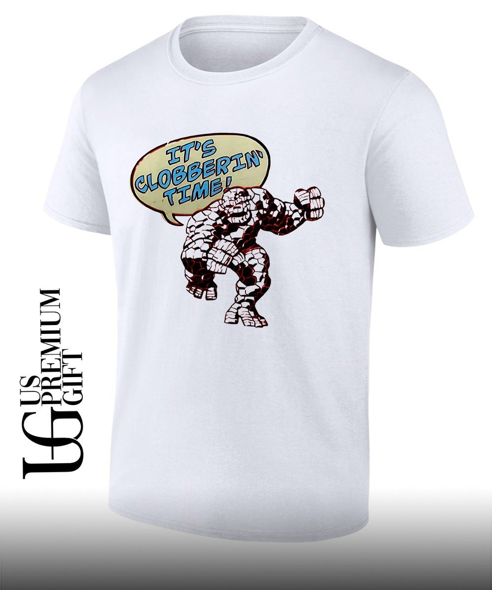 CM Punk wearing it’s clobberin time shirt