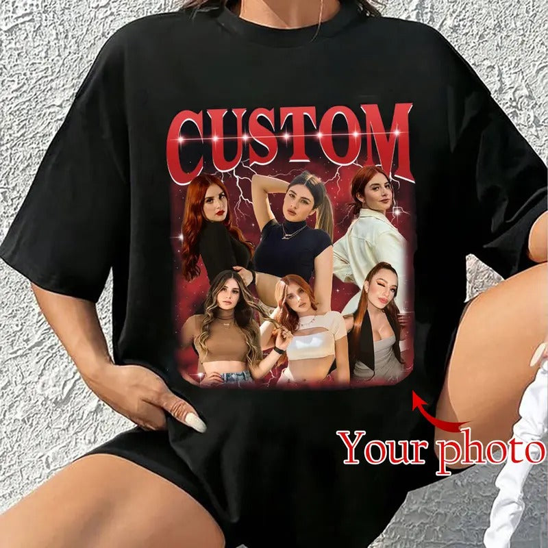CUSTOM Your Own Bootleg Shirt, Customize Text Bootleg Idea, Insert Your Photos Here, HL41 Hoodie, Sweatshirt