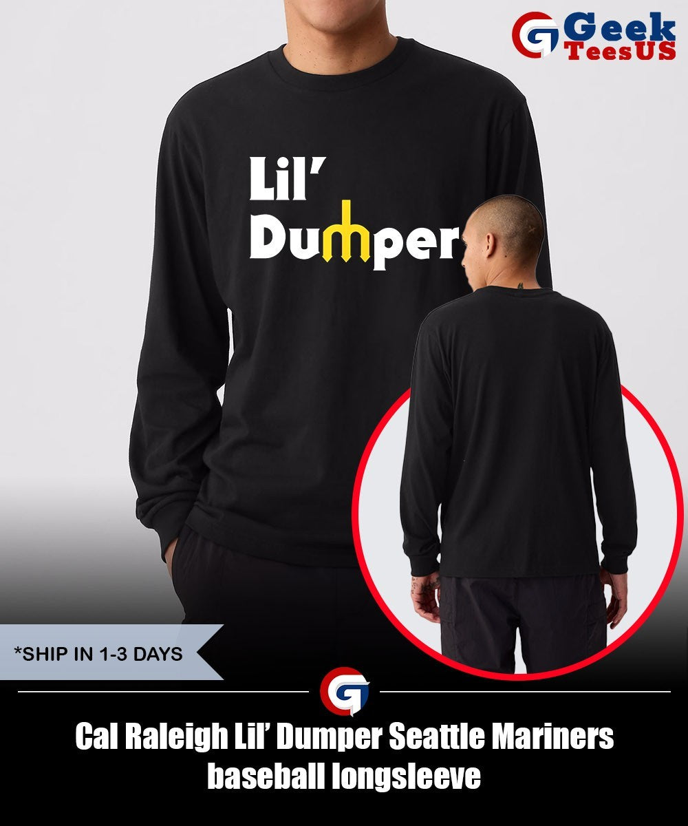 Cal Raleigh Lil’ Dumper Seattle Mariners baseball shirt