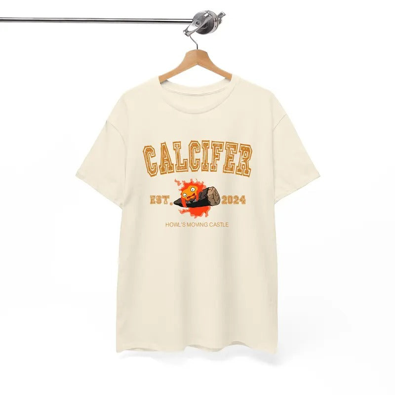Calcifer Est 2004 Tshirt, Howls Moving Castle Shirt, Calcifer Shirt, Sophie and Howl Shirt, Studio Ghibli, Hayao...