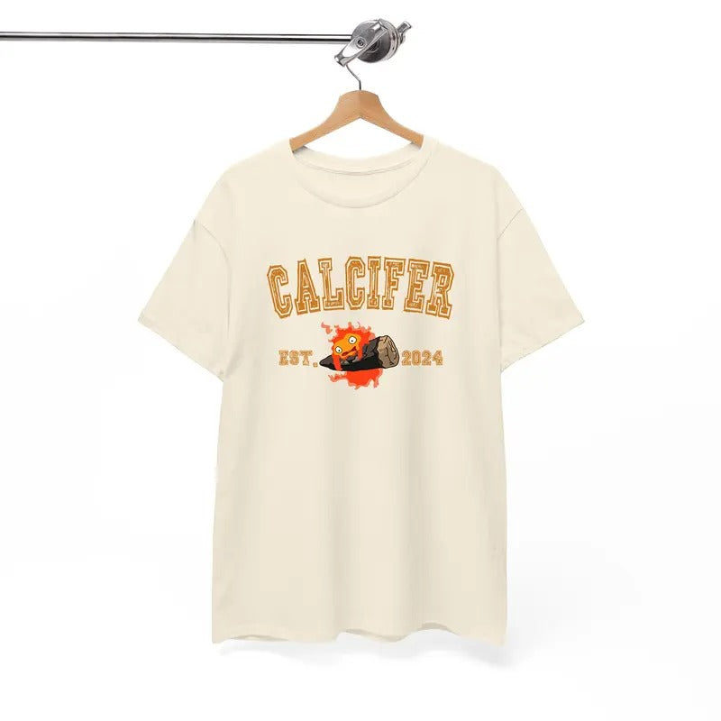 Calcifer Tshirt, Howls Moving Castle Tshirt, Howl And Sophie, Animestyle{n002}2 Hoodie, Sweatshirt | HypeDripTees.com
