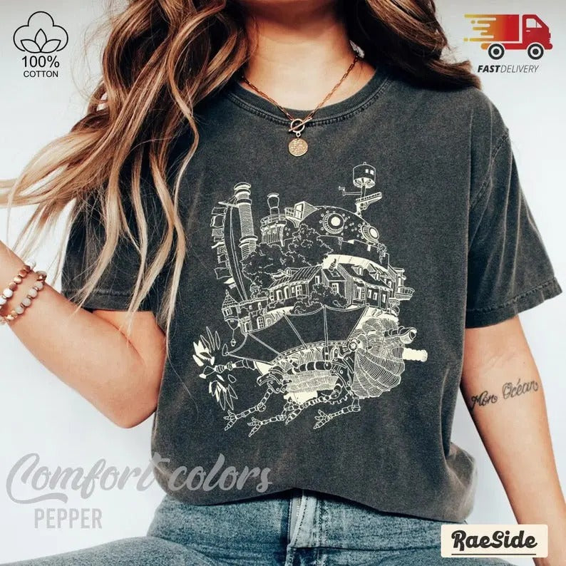 Calcifer shirt, Spirited Away shirt Hoodie, Sweatshirt | HypeDripTees.com