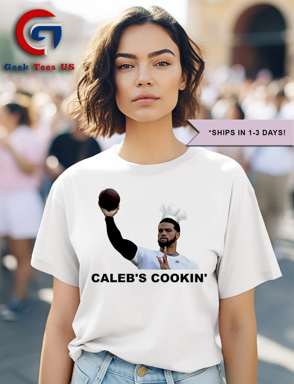 Caleb Williams Caleb’s Cookin’ meme shirt