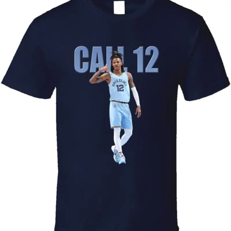 Call 12 Ja Morant T Shirt Hoodie, Sweatshirt | HypeDripTees.com