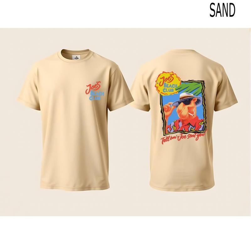 Camel Joe Beach Club Summer 2024 T-shirt unisex Hoodie, Sweatshirt | HypeDripTees.com