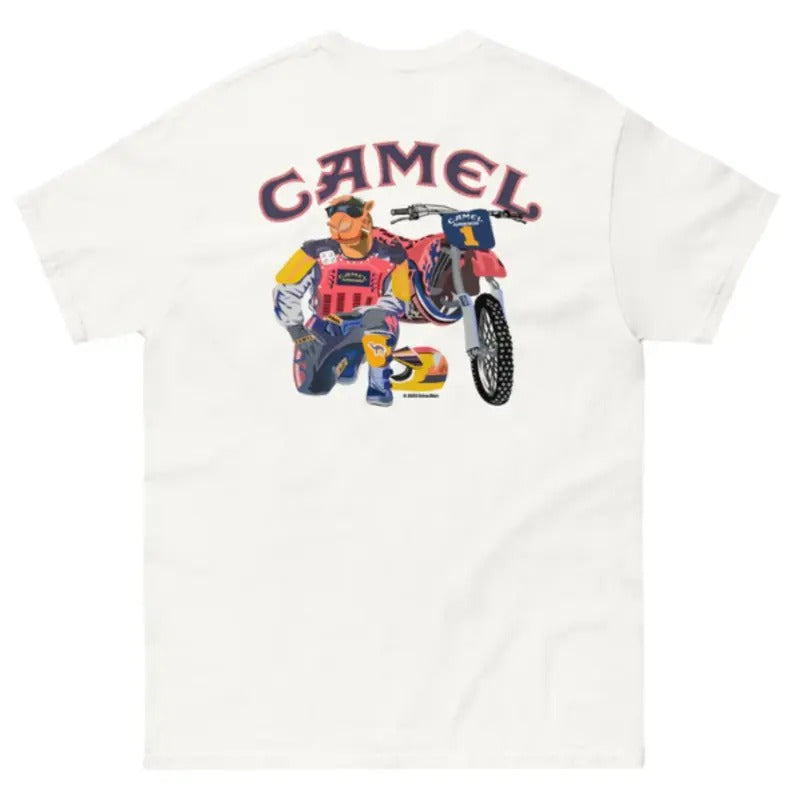 Camel Vintage Dirt Bike Motorsport Shirt, gift for men, T-shirt for men, gift for her,Vintage Shirt Menswear Top ...