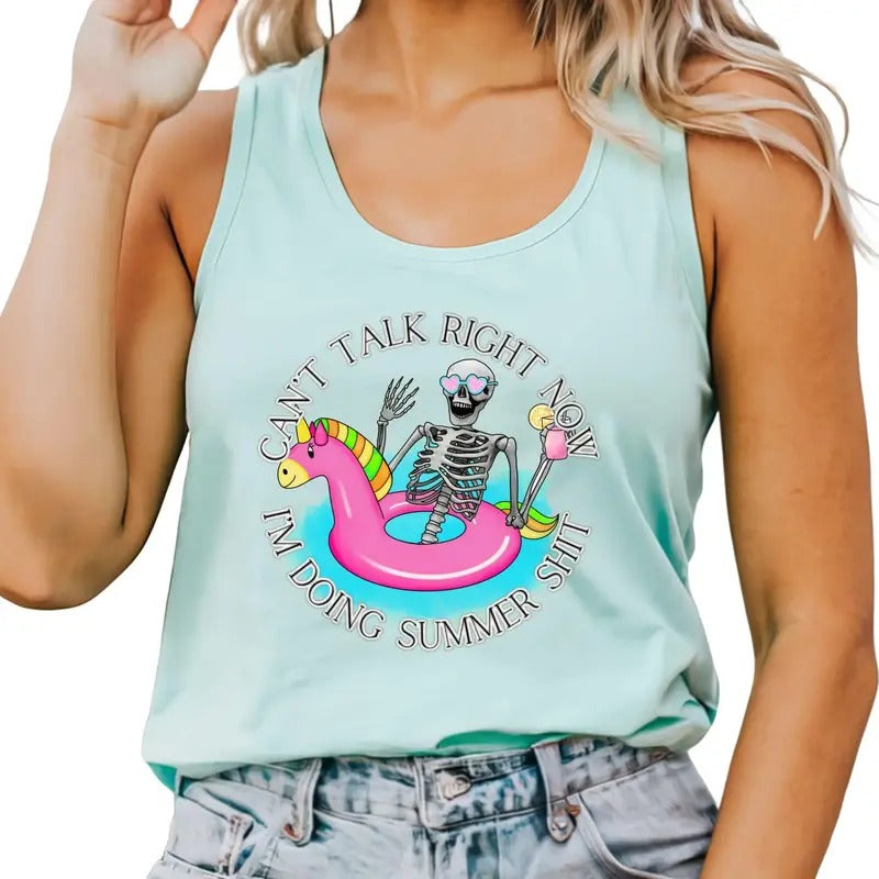 Can't Talk Right Now, I Am Doing Lake Sh&t Tank Top & T-Shirt Hoodie, Sweatshirt | HypeDripTees.com
