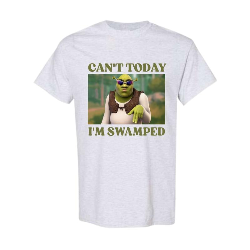 Can't Today I'm Swamped - Unisex T-Shirt, Funny Shirt Hoodie, Sweatshirt | HypeDripTees.com