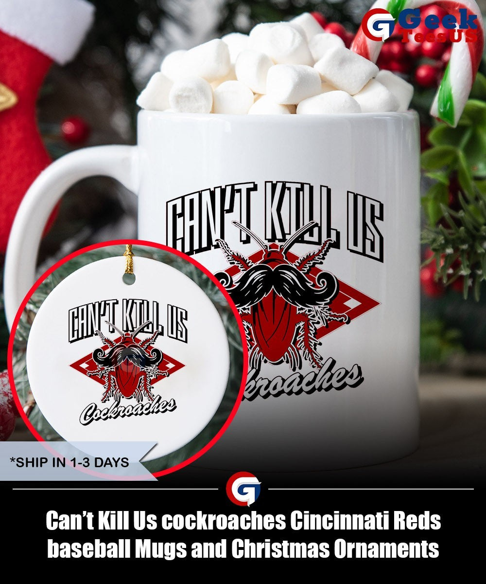 Can’t Kill Us cockroaches Cincinnati Reds baseball shirt