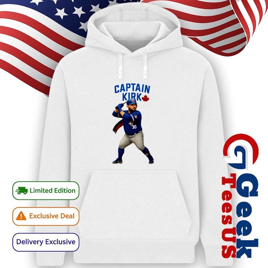 Captain Kirk Alejandro Kirk Toronto Blue Jays baseball caricature 2025 shirt