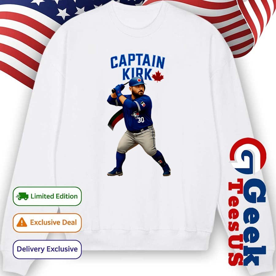 Captain Kirk Alejandro Kirk Toronto Blue Jays baseball caricature 2025 shirt