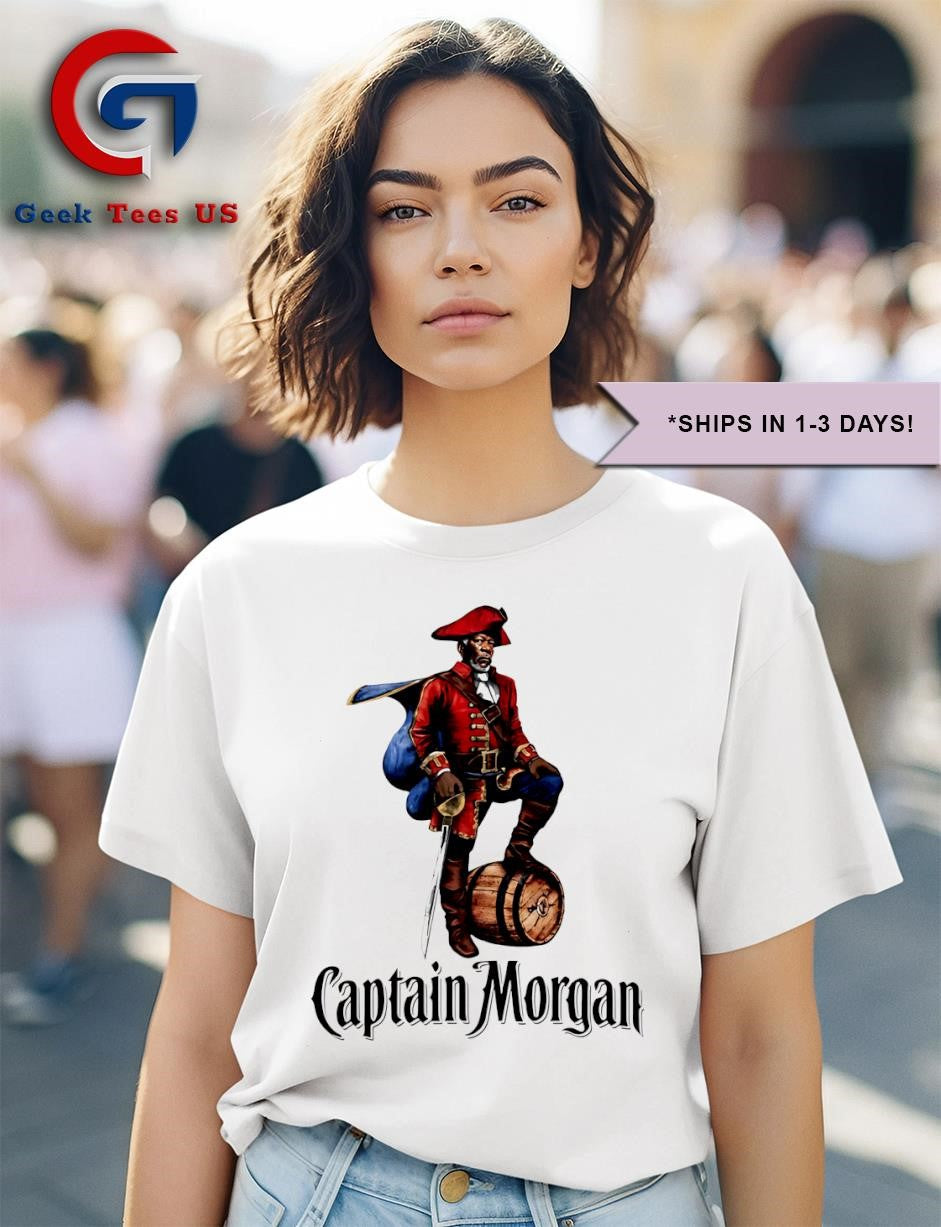 Captain Morgan Freeman shirt