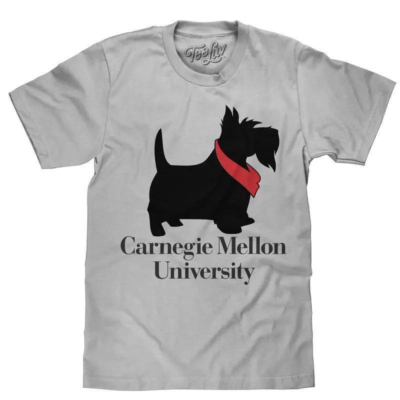 Carnegie Mellon University Scotty Dog T-Shirt - Gray Hoodie, Sweatshirt | HypeDripTees.com