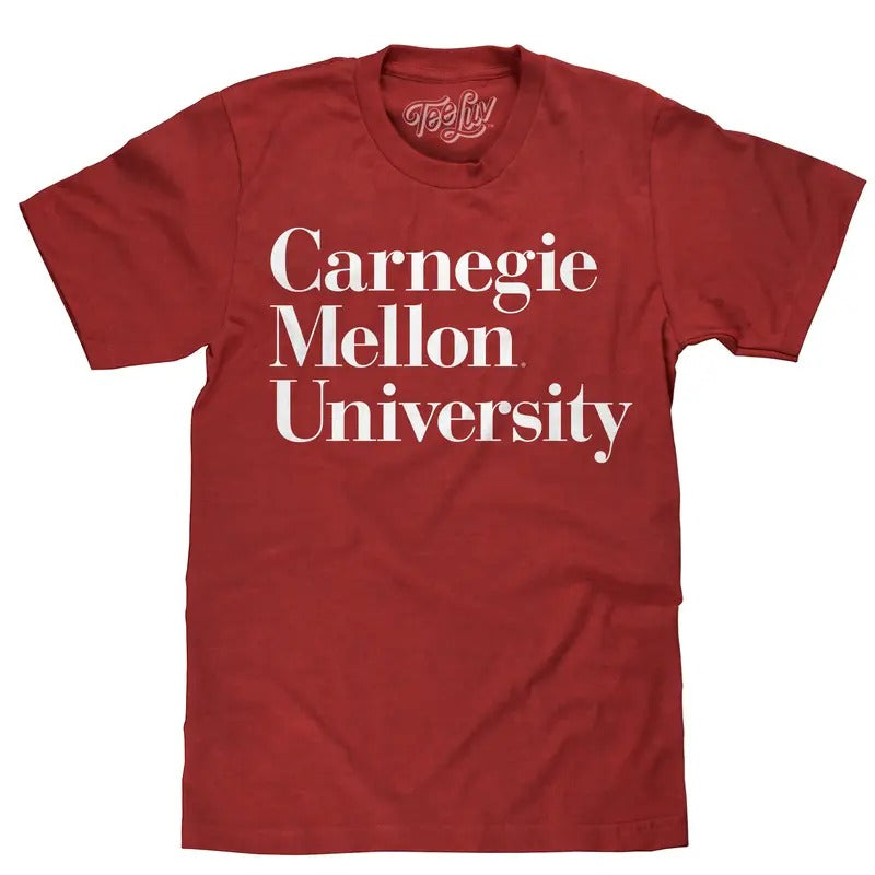 Carnegie Mellon University T-Shirt - Red Hoodie, Sweatshirt | HypeDripTees.com